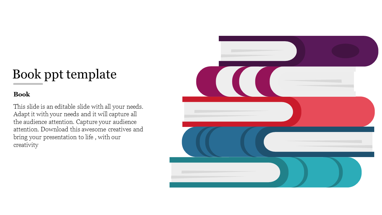 book ppt template